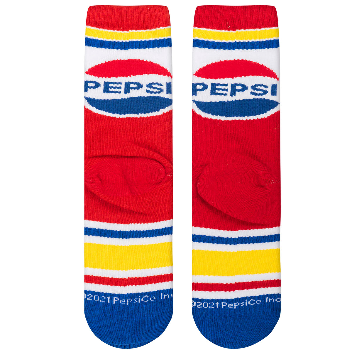 ODD SOX Pepsi Retro Soda Pop Crew Socks, Size Medium