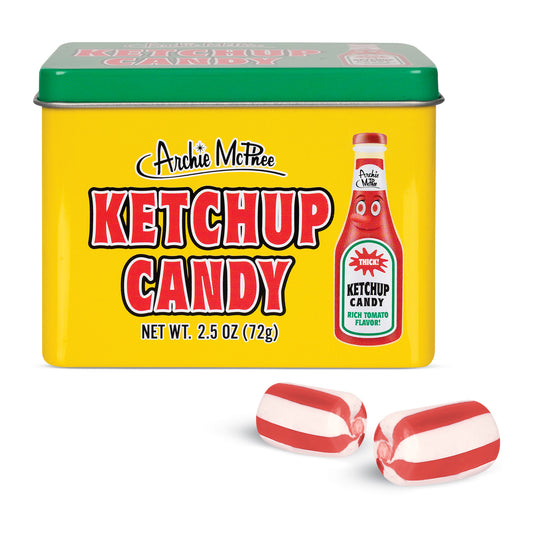 Ketchup Flavored Sugar Candy 2.5oz with Collector Tin