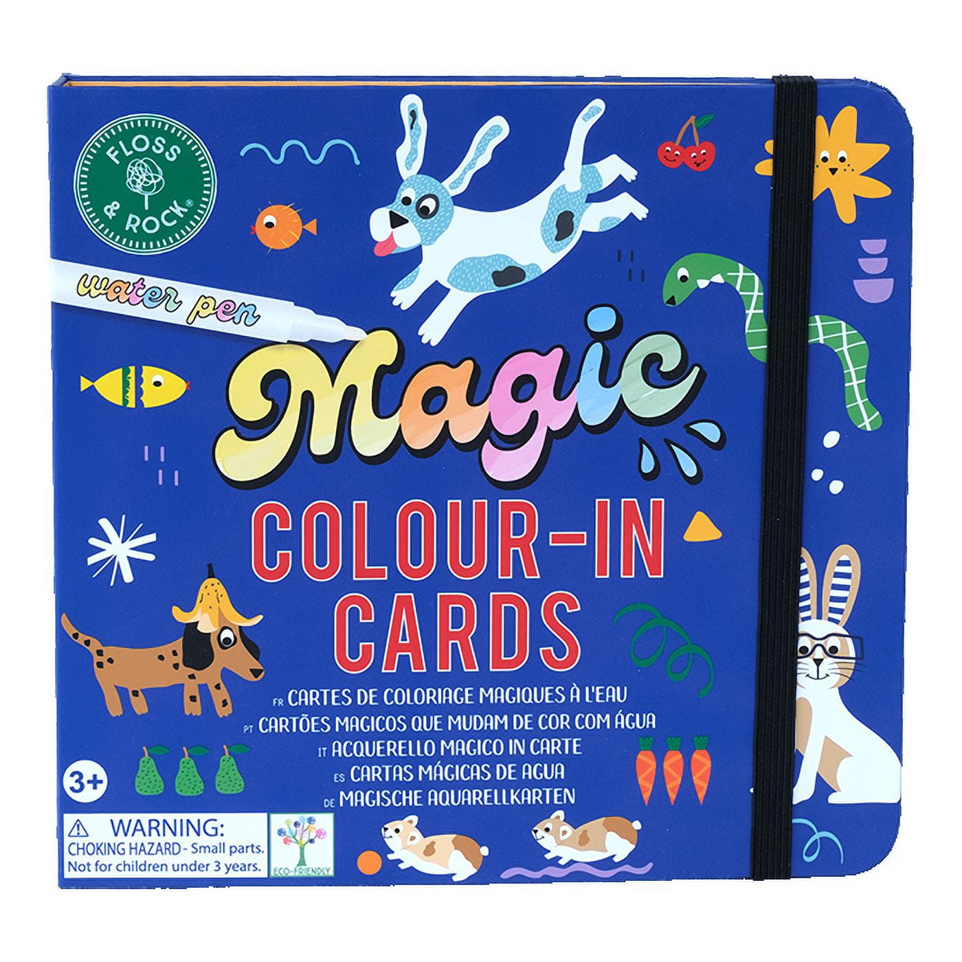 Magic Color-in cards Cards - Pets