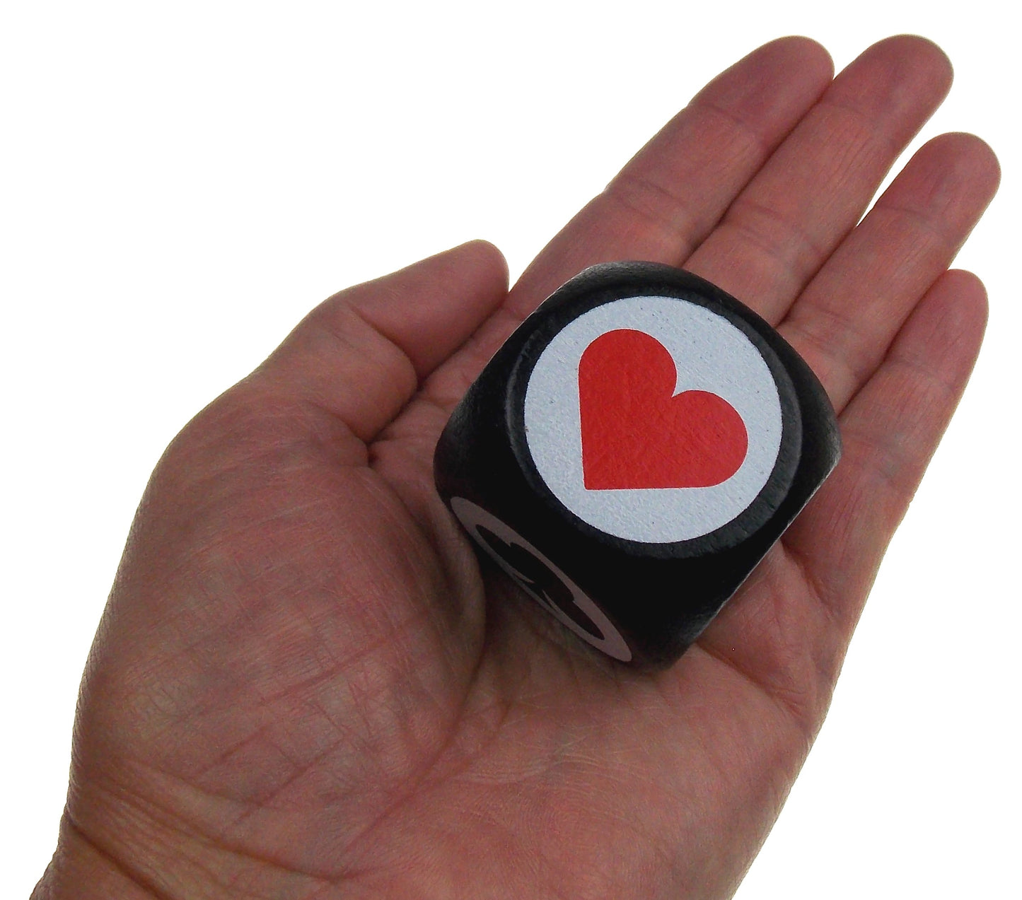 Black & White Trump Suit Marker Indicator with Large Pips for Euchre Bridge Pinochle and Other Card Games 1.6" (40mm)