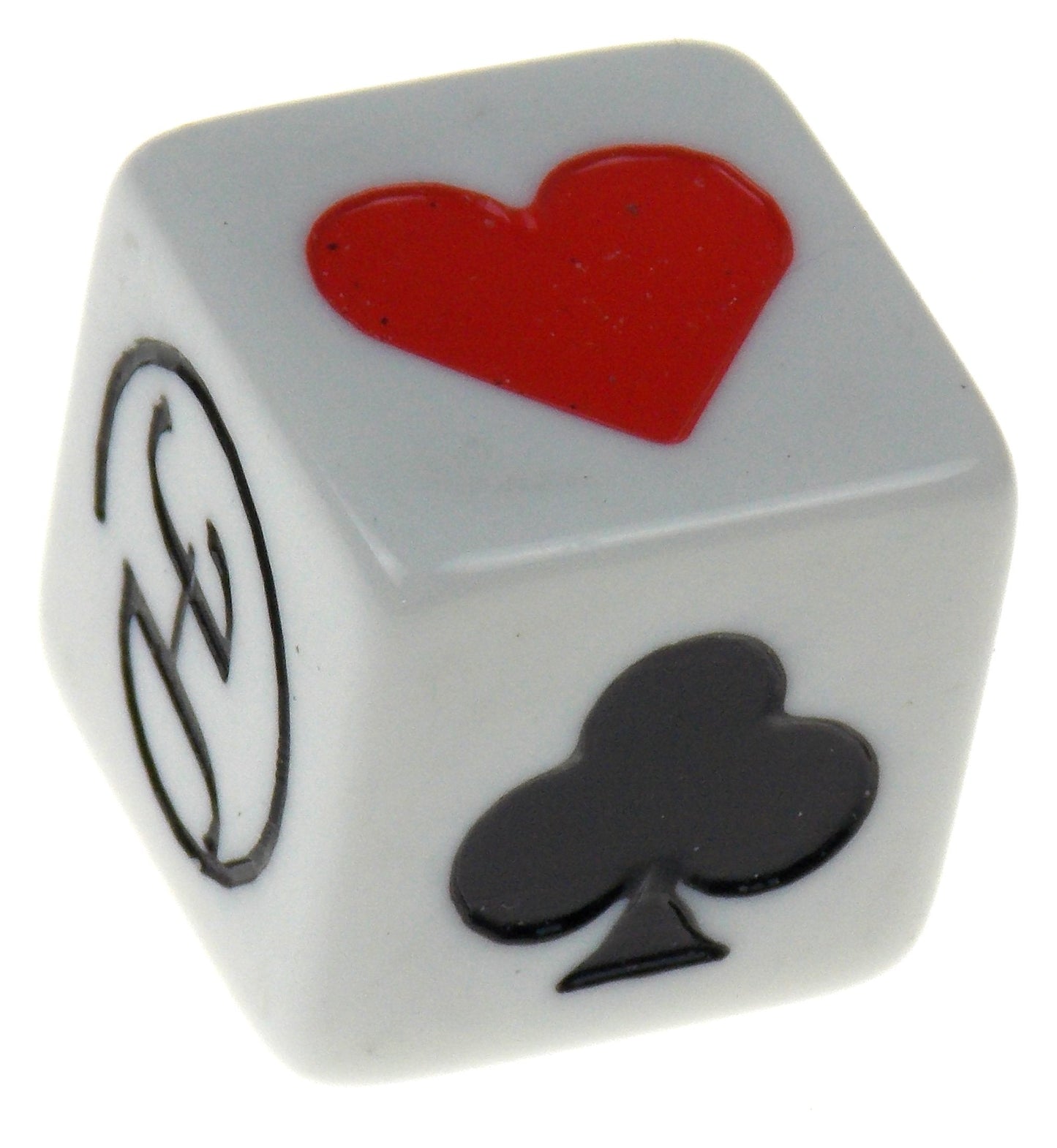 Hickoryville White Trump Suit Marker Indicator for Euchre and Other Card Games Large Pips