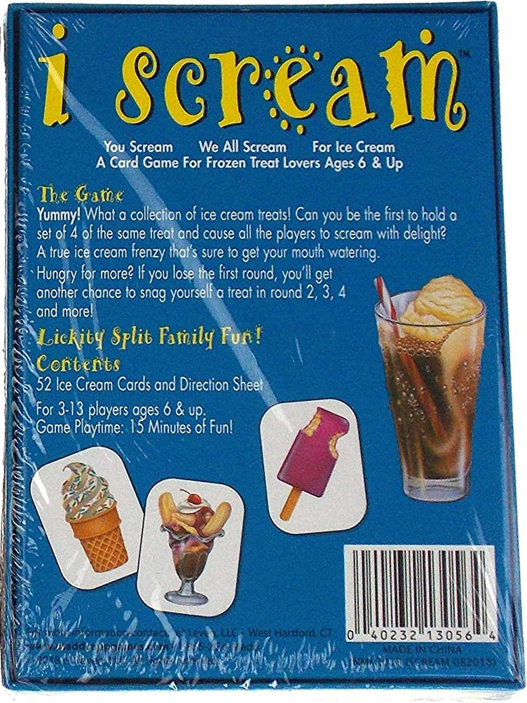 I Scream Card Game