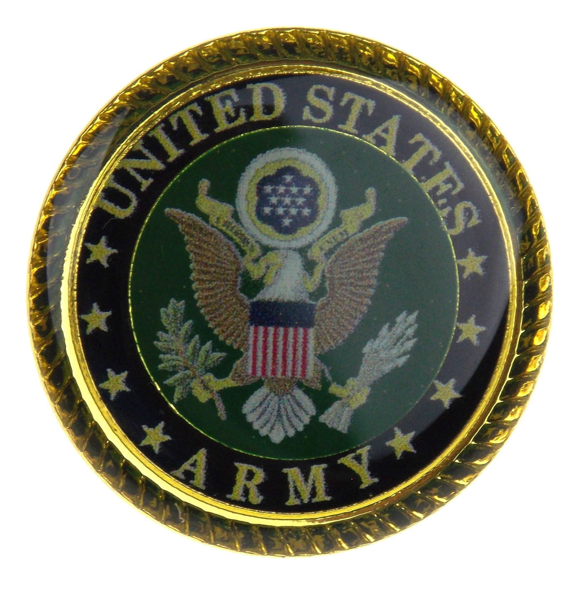 US Army Cap Ornament United States Pin Camo Hat Military Gift USA Christmas Tree