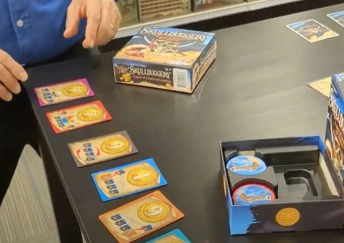 Skullduggery - A Game of Treasure and Treachery - for 2 to 6 Players Ages 8 and up