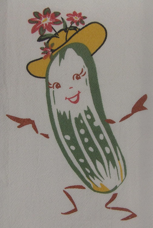 Yodeling Pickle Bundled with a Mrs Pickle Kitchen Towel