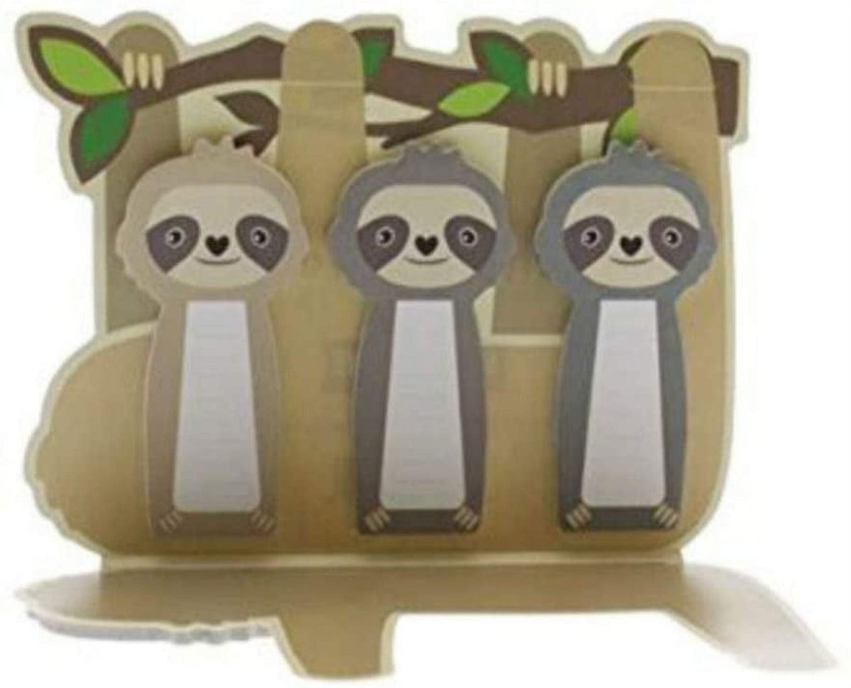 Sloth - Sticky Memo Tabs, Material: Paper By Streamline