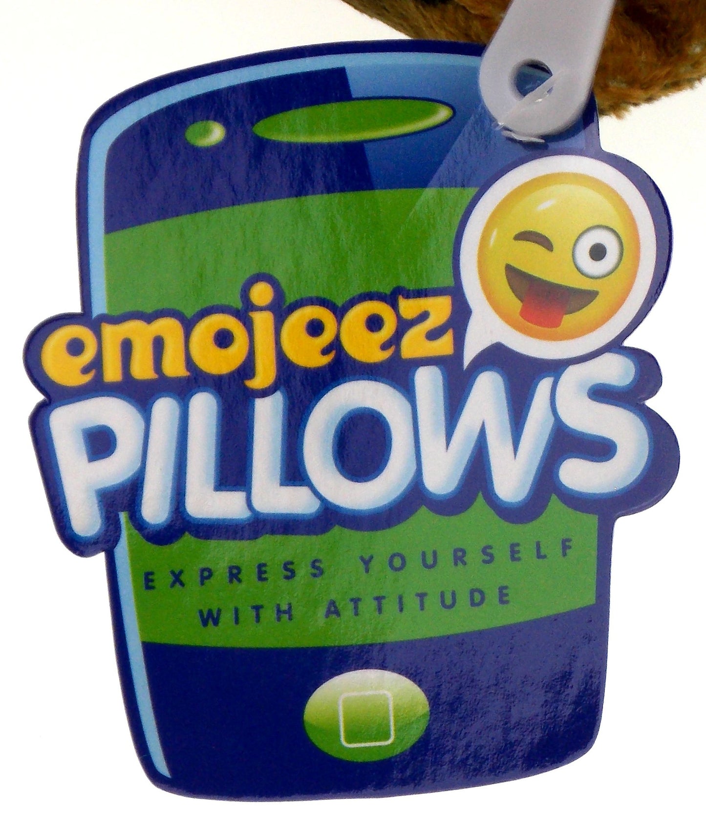 Emojeez Emoji Pillows Set 2 Cat All About Meow Donut Give A Poo Soft Plush Gift - FUNsational Finds - 3