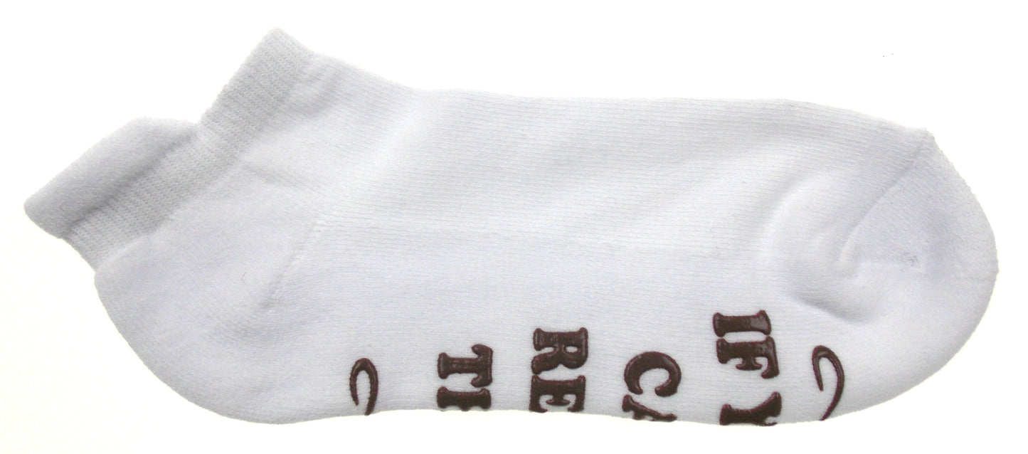 Socks If You Can Read This Bring Me Some Chocolate Non Slip Low Cut Half Cushion