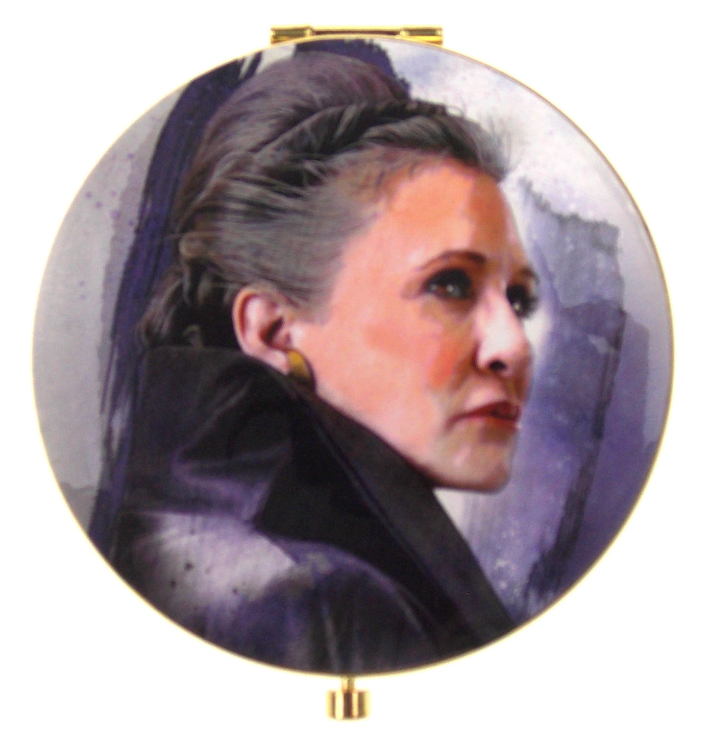 Star Wars Leia Organa Compact Mirror Cargo Cosmetics Collector Limited Edition