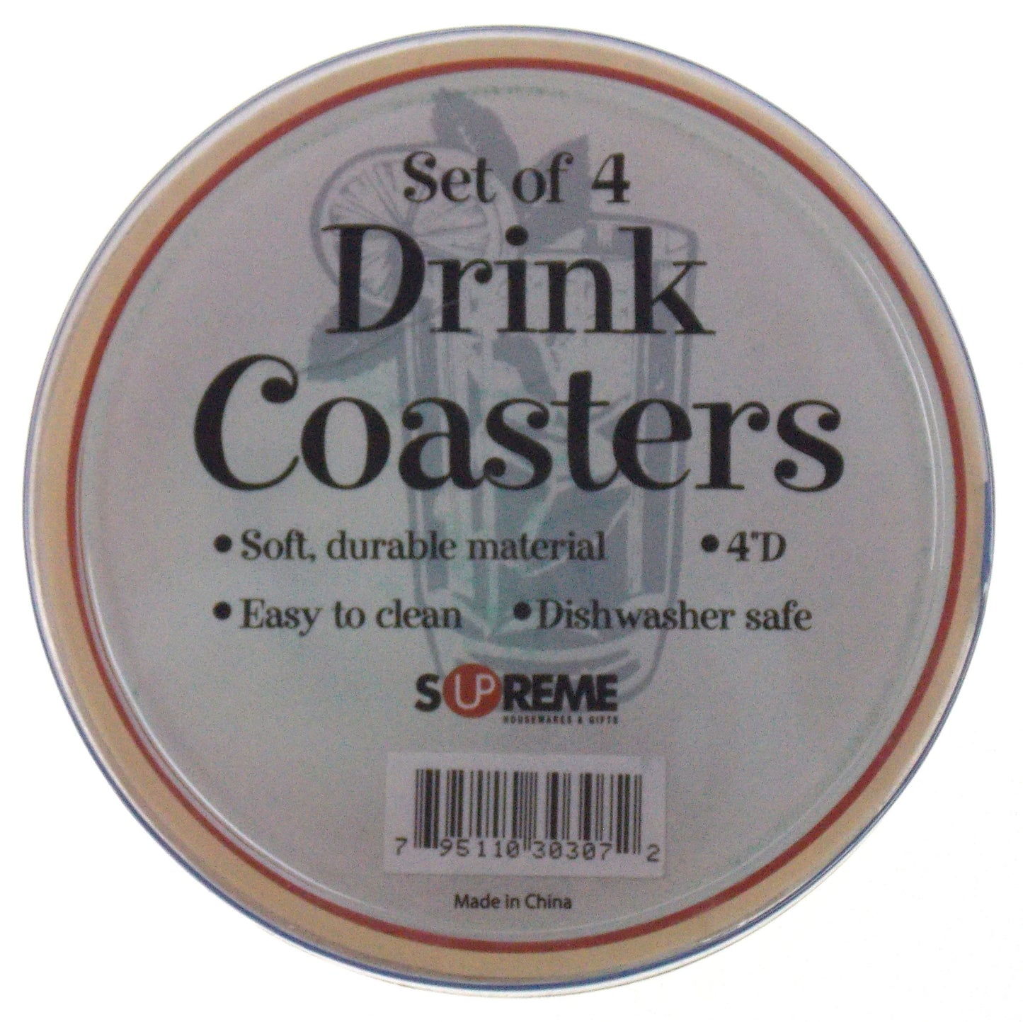 Lot 2 Billiards Pool Drink Coaster Set 4 Supreme Dishwasher Safe Balls 3 8 9 14 - FUNsational Finds - 4