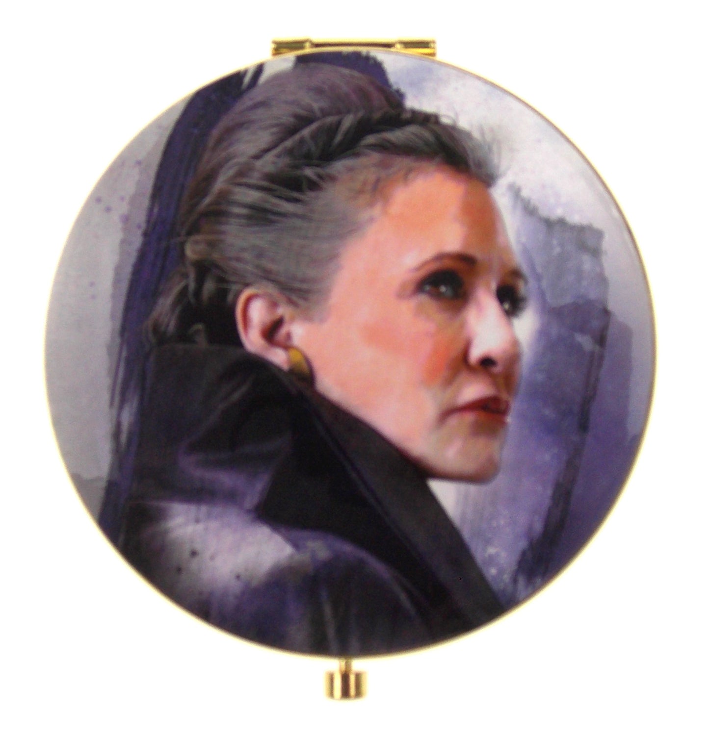 Star Wars Compact Mirrors Set 4 Leia Rey BB-8 Cargo Cosmetics Collector Edition