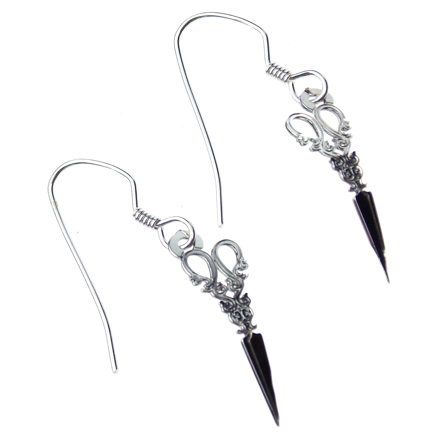 Sienna Sky Antique Scissors Earrings Hypoallergenic US Dangle Beautician Gift