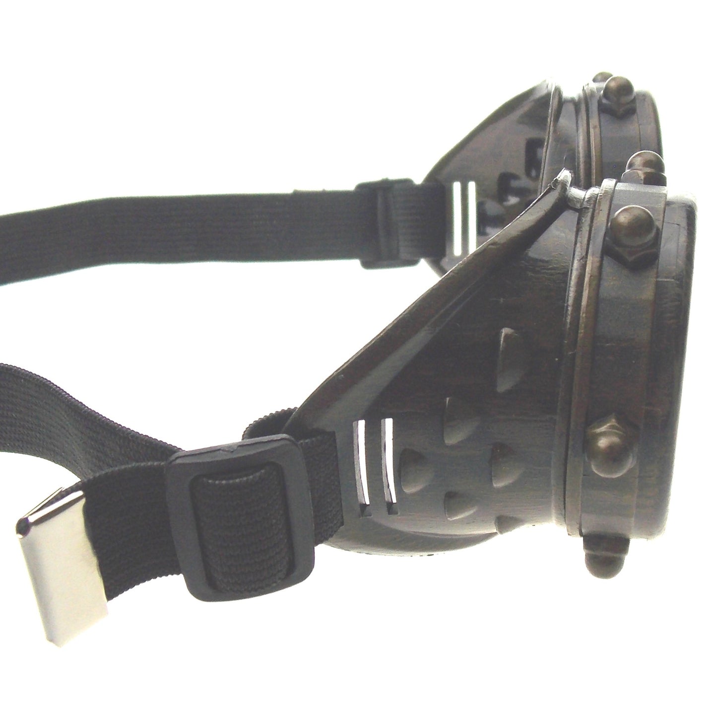 Steampunk Goggles Bronze Goth Cyber Costume Victorian New Years Eve Dress Up