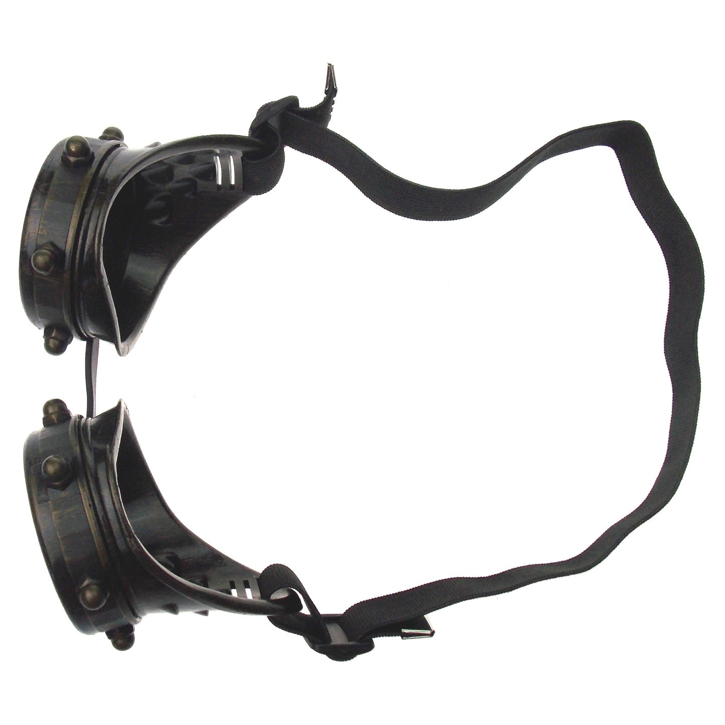 Steampunk Goggles Bronze Goth Cyber Costume Victorian New Years Eve Dress Up