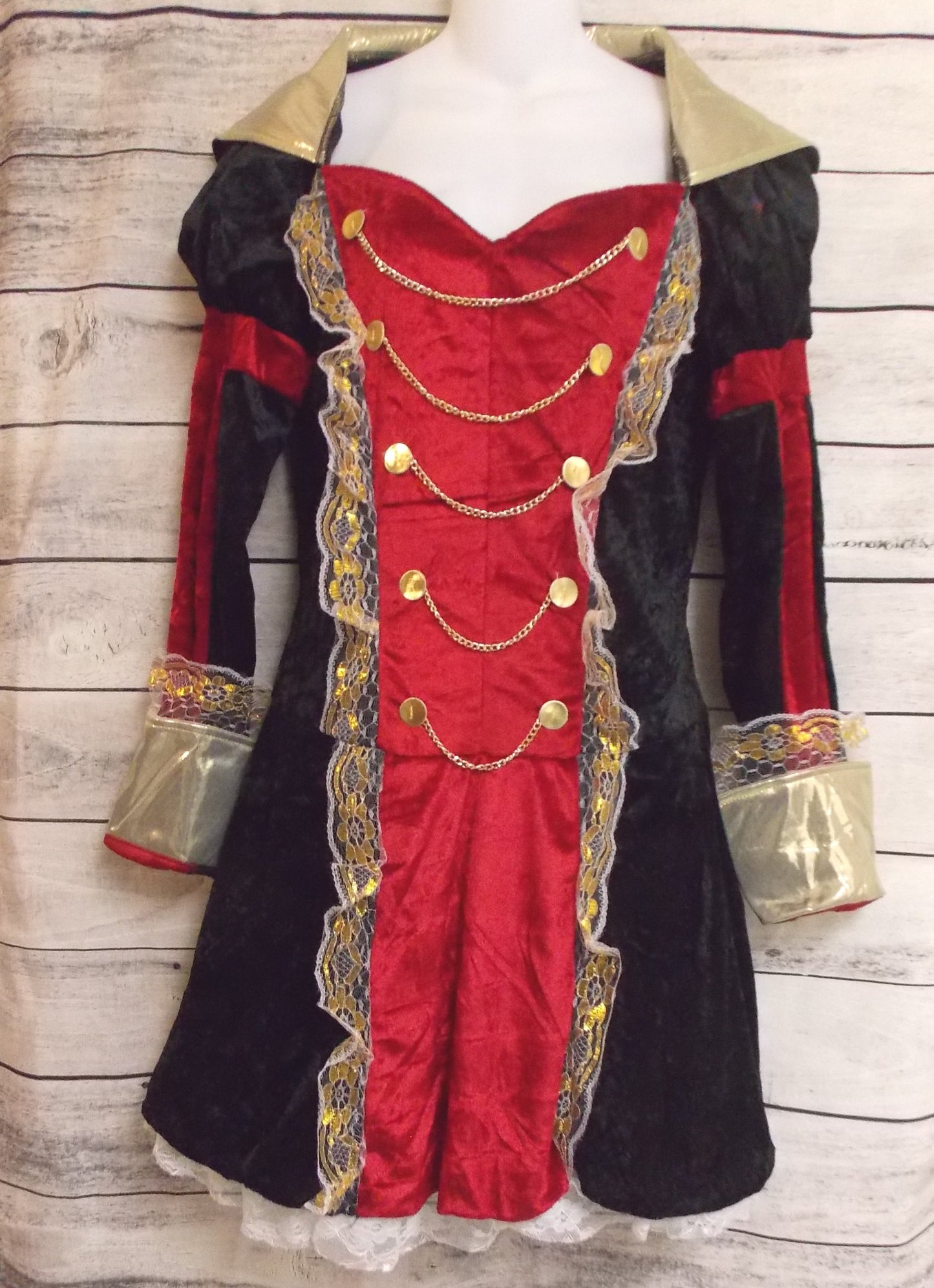 Captain Jack Pirate Costume Party Cosplay Halloween Hat Dagger Dress Renaissance