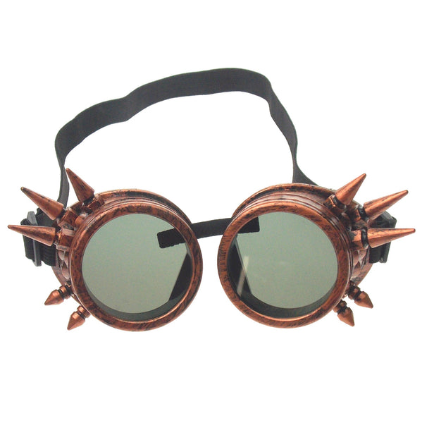 Steampunk Goggles Copper Finish Goth Cyber Costume Accessory Halloween –  FUNsational Finds