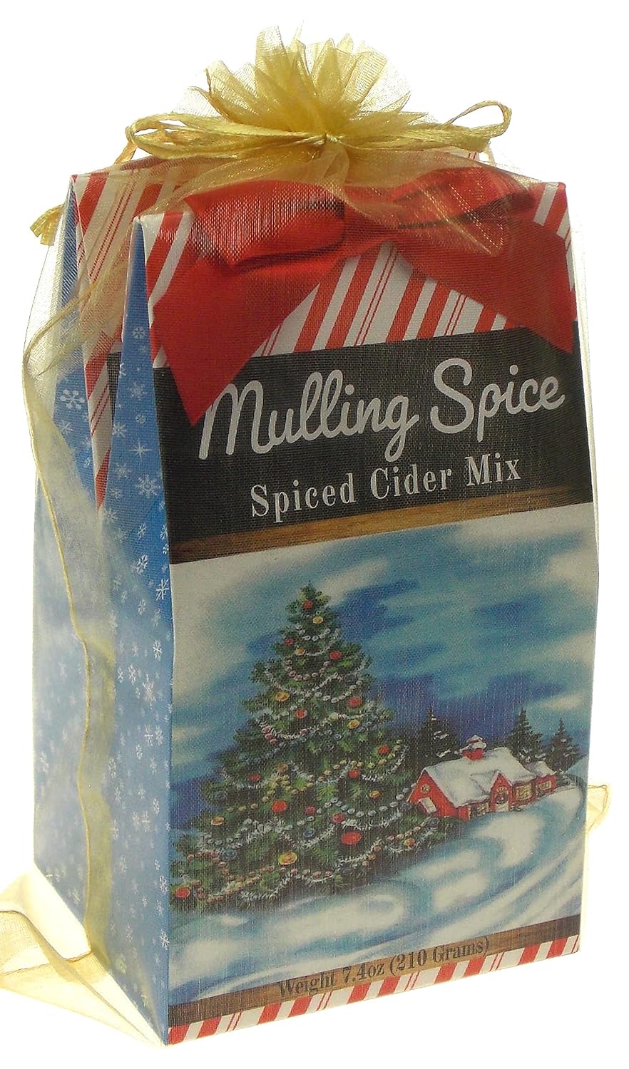 Wassail Mulling Spiced Cider Mix Gift Box Christmas Tree Party Carmies Kitchen