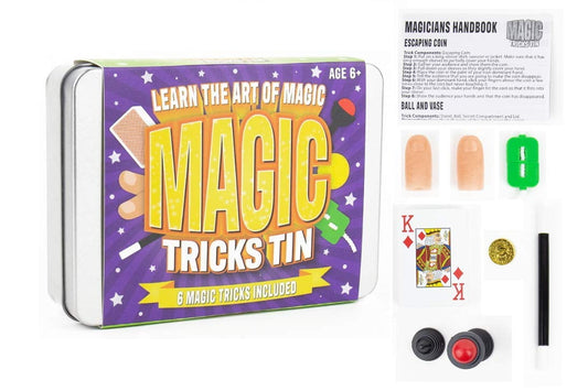 Kids Magic Tricks Tin