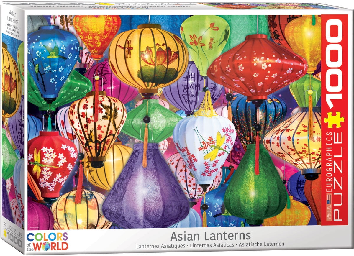 Asian Lanterns 1000-Piece Puzzle