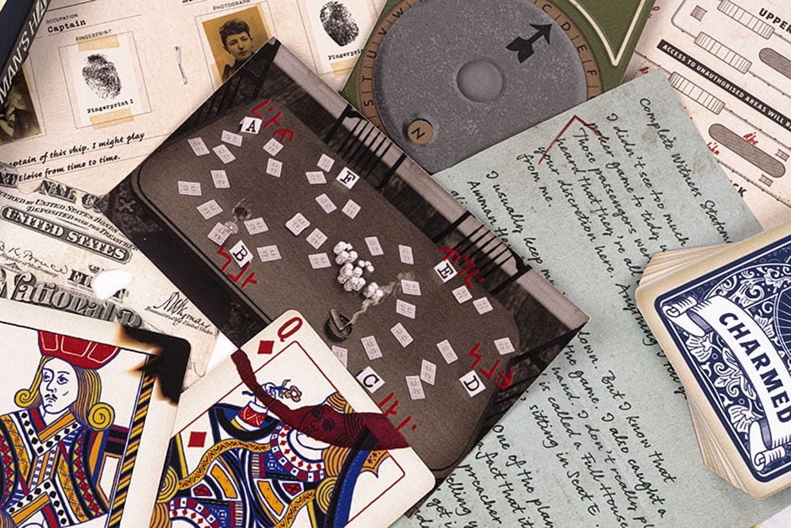 Professor Puzzle Dead Man's Hand - A Mini Murder Mystery