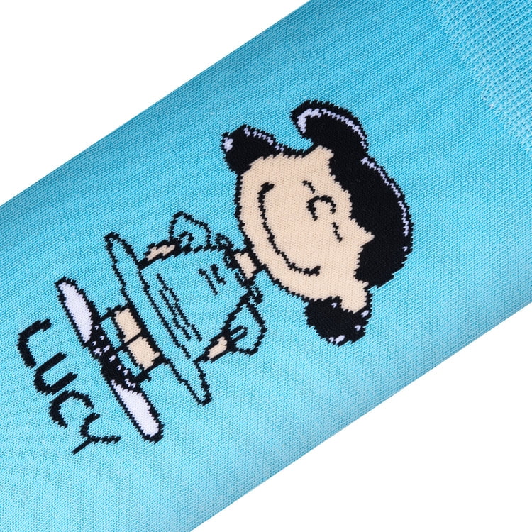 Cool Socks, Women's Lucy, Peanuts Comic Strip Fun Classic Charlie Brown Character Gift