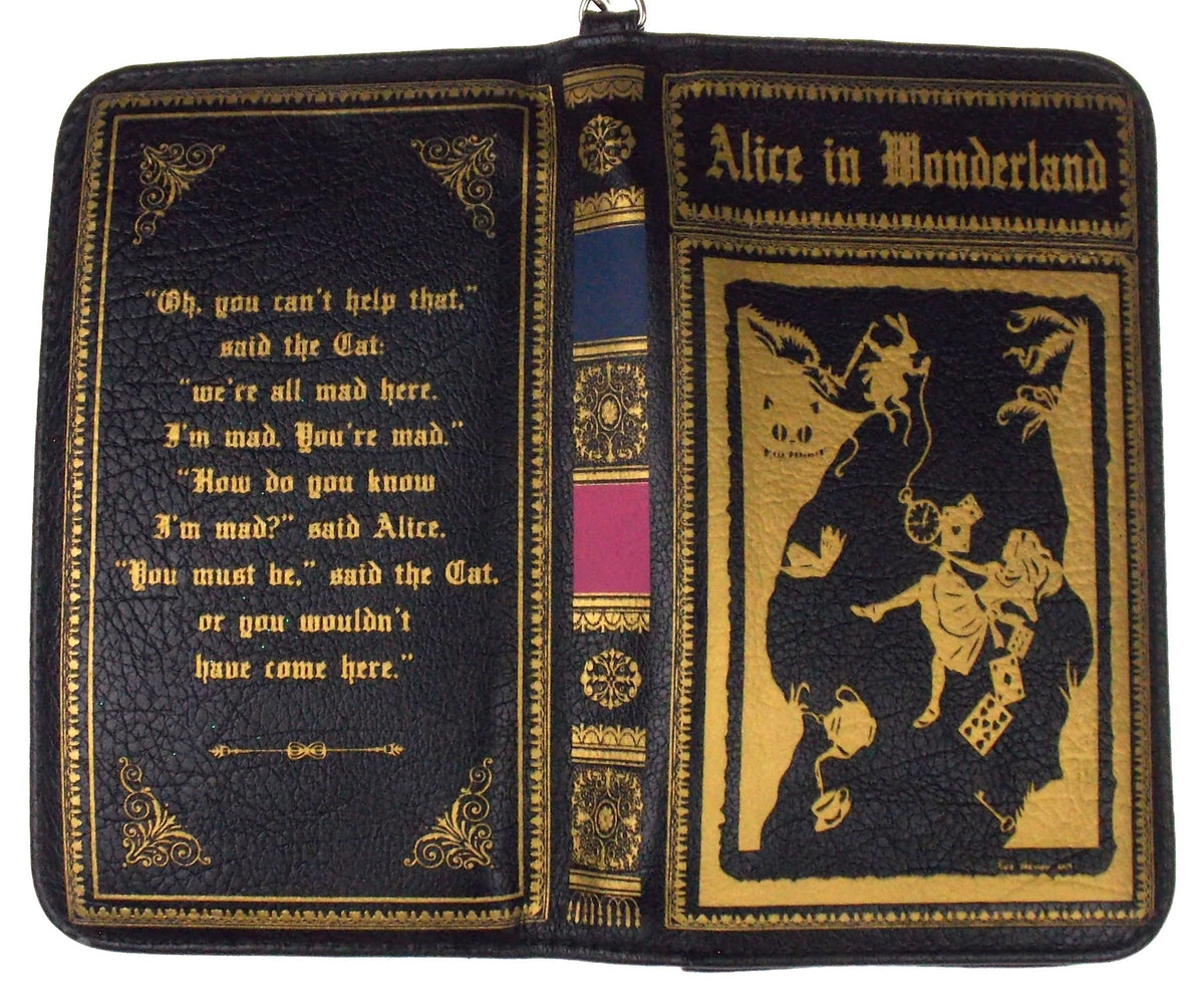 Comeco Alice in Wonderland Book Wallet