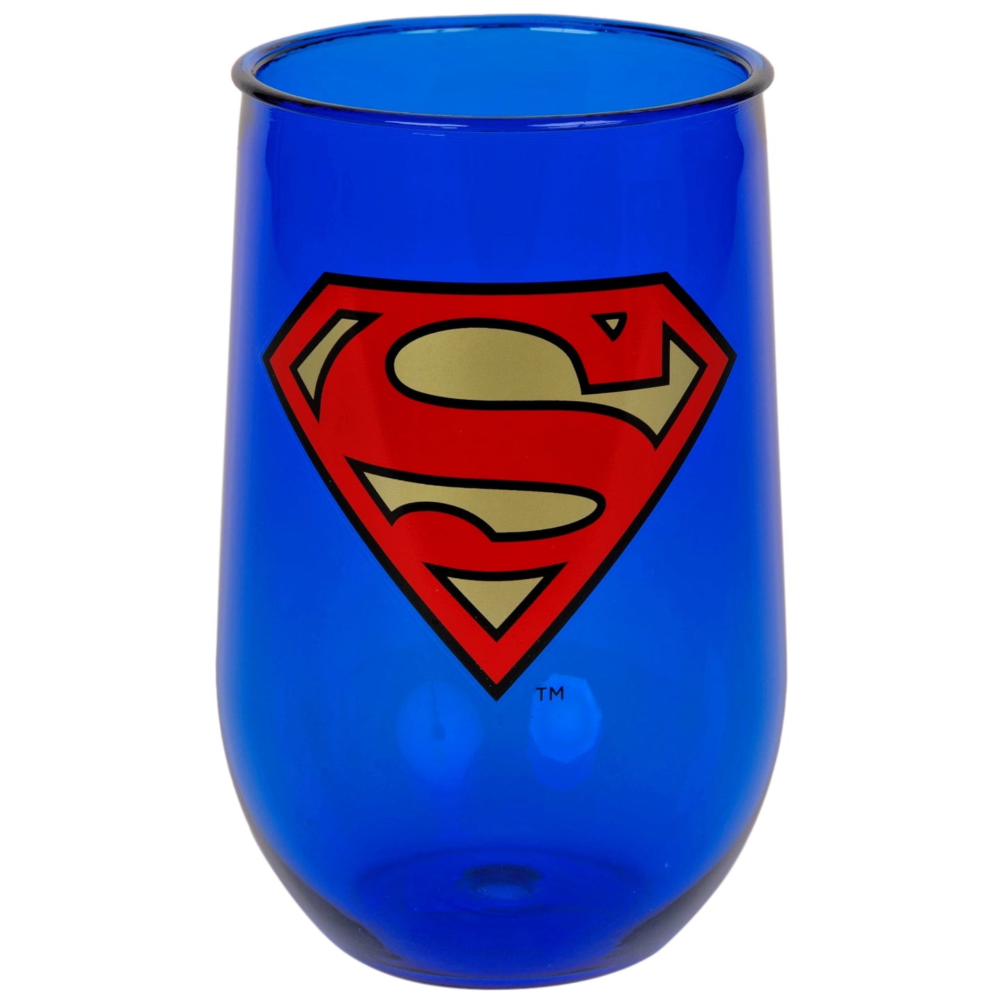 Superman Symbol Acrylic Wine Cup