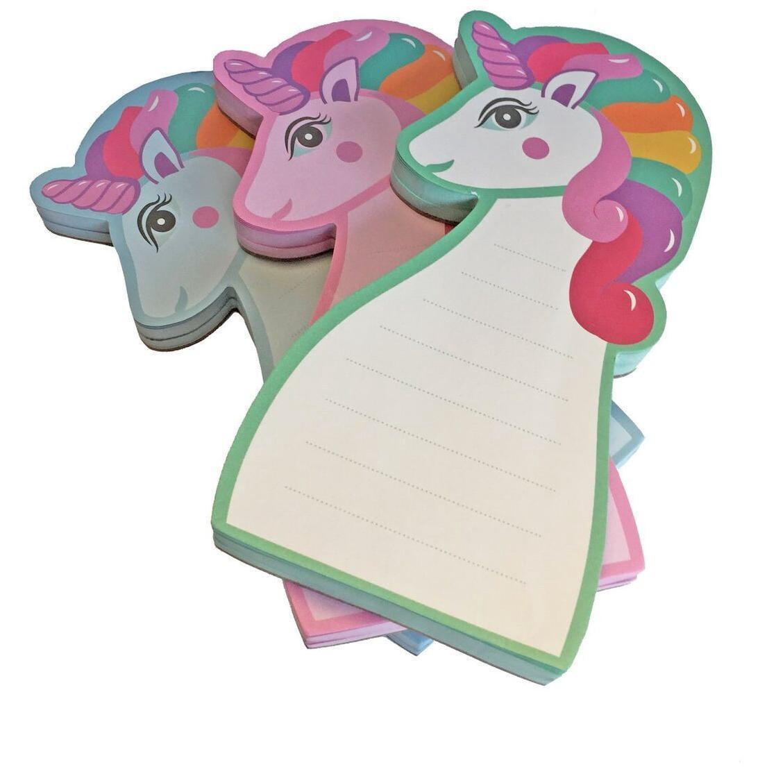 Unicorn Memo Notepads - Set of 3
