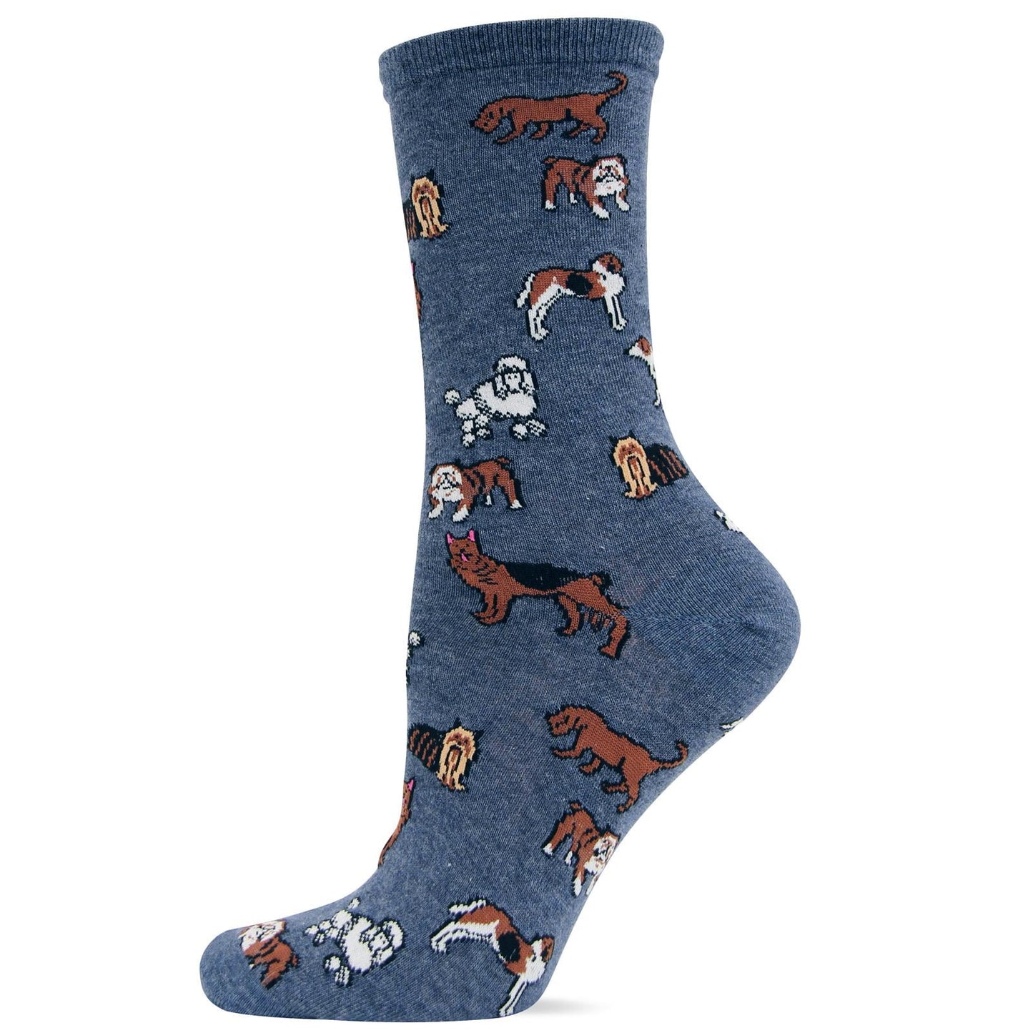 Hot Sox Womenâ€™s Conversation Starter Novelty Casual  Rubber Socks