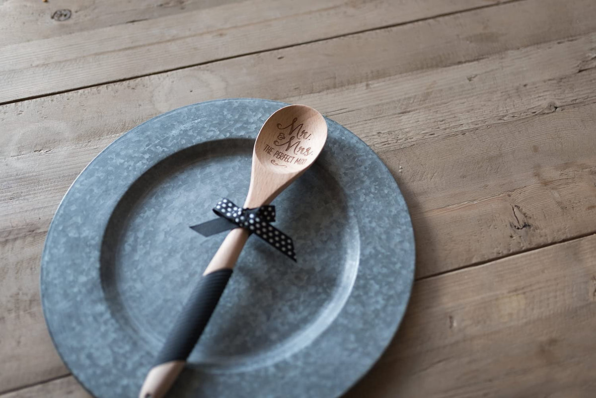 Brownlow Gift 14351X Sentiment Spoon-Mr. & Mrs. The Perfect Mix