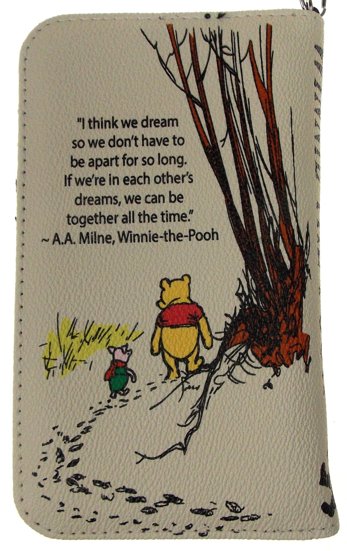 Comeco Winnie The Pooh Beige Book Wallet