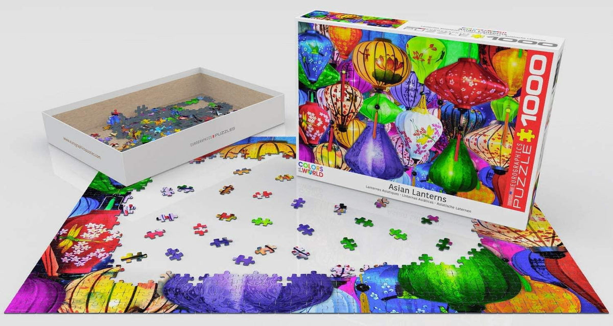 Asian Lanterns 1000-Piece Puzzle