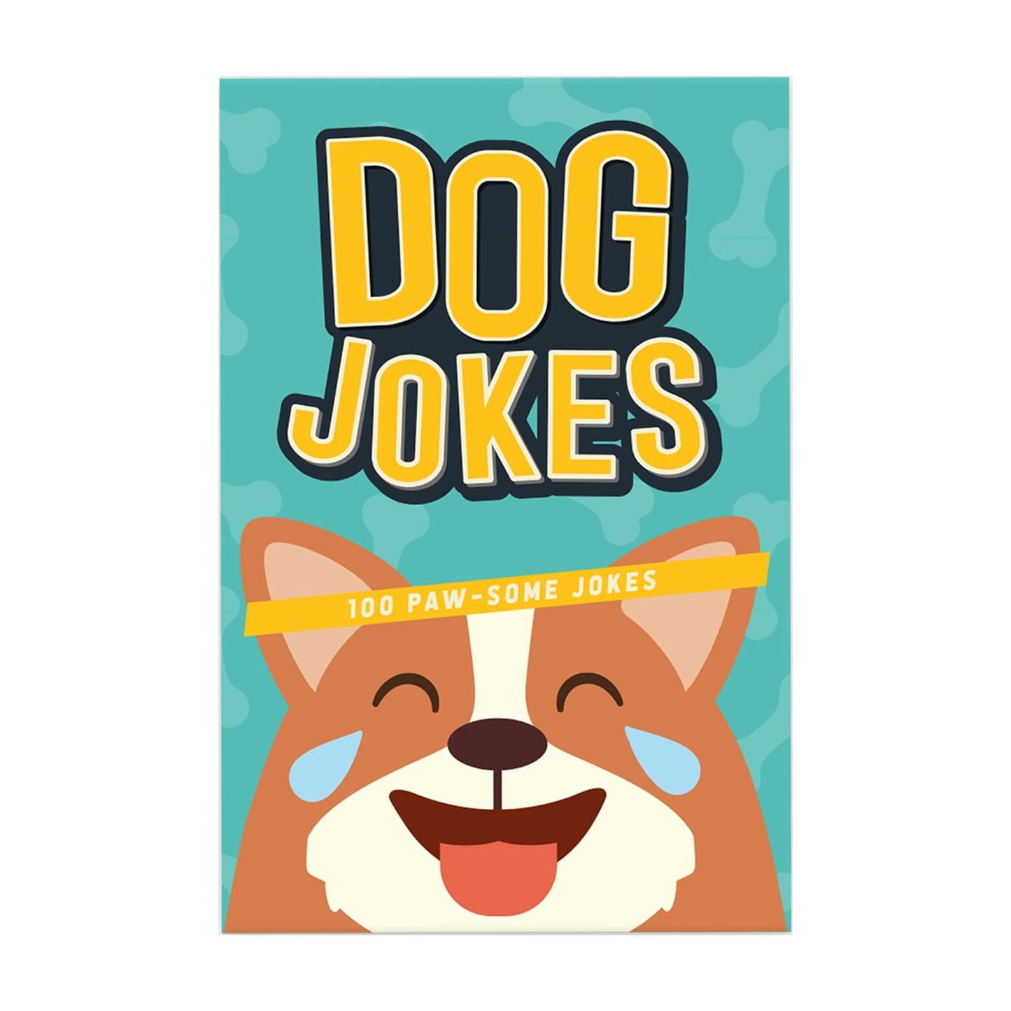 Gift Republic Dog Jokes Card Pack â€“ 100 Funny Dog Jokes & Paw-some Puns for Dog Lovers, Family Fun & Novelty Gifts