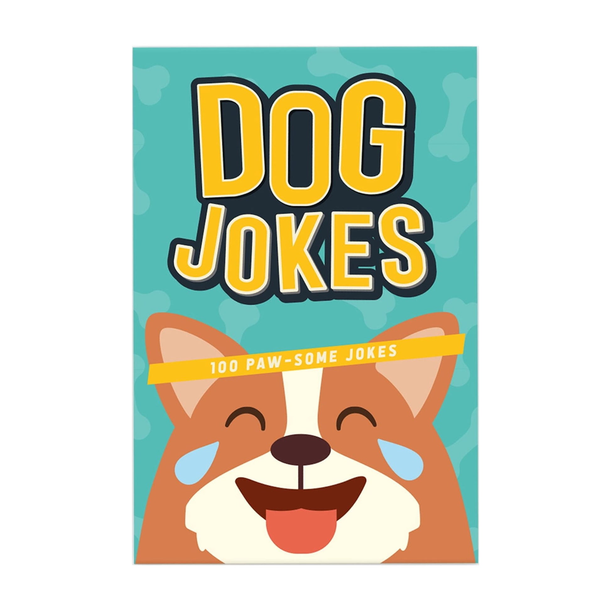 Gift Republic Dog Jokes Card Pack â€“ 100 Funny Dog Jokes & Paw-some Puns for Dog Lovers, Family Fun & Novelty Gifts