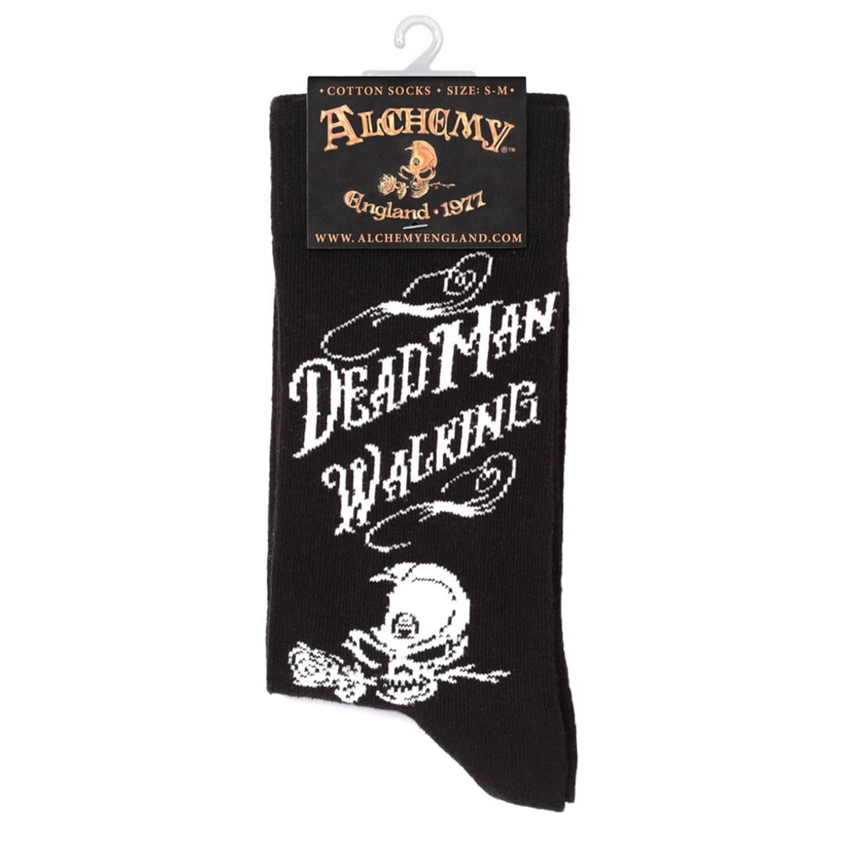 Alchemy Gothic Cotton, Polyamide And Elastane Dead Man Walking Socks