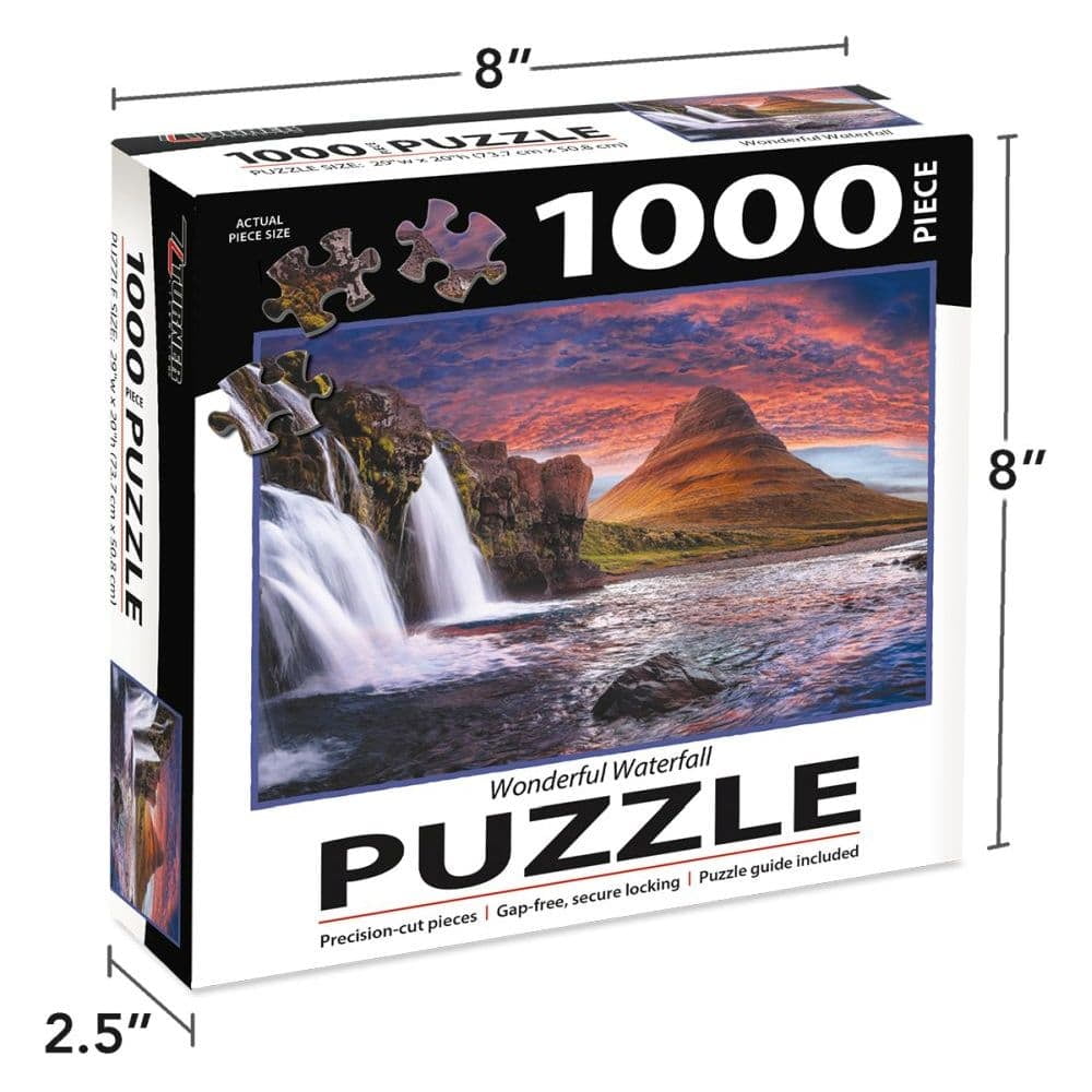Turner Licensing 1000 Piece Puzzlewonderful Waterfall