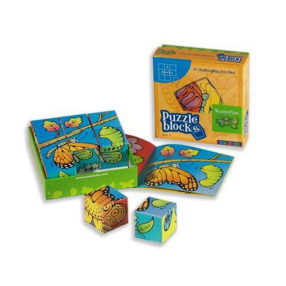Babalu Butterflies Puzzle Block
