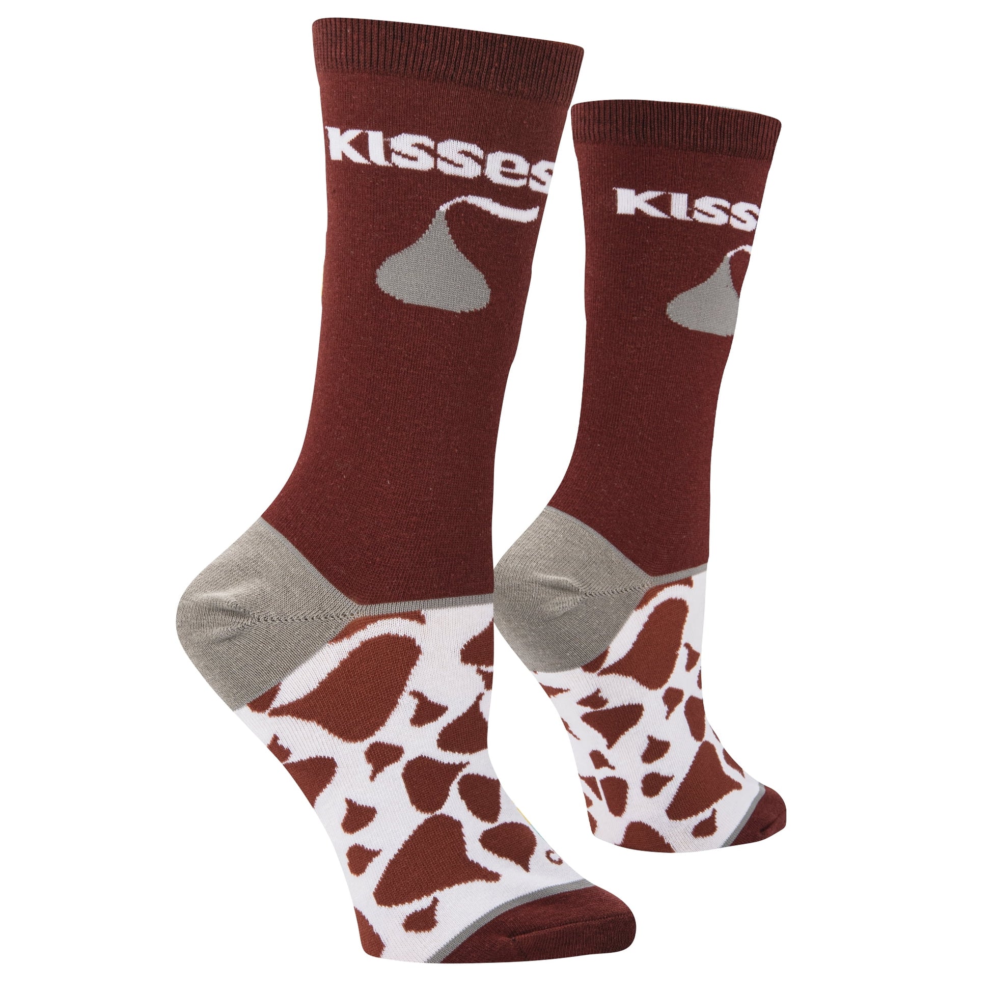 Cool Socks Hershey's Kisses Hershey Fun Crew Socks, Size Medium
