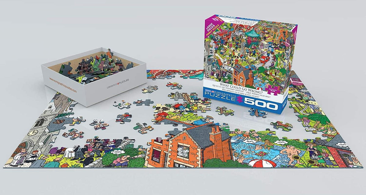 What Could Go Wrong? by Martin Berry 500-Piece Puzzle