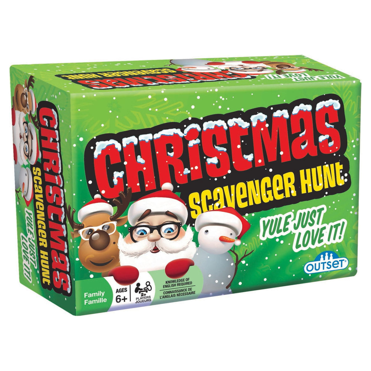 Outset Media Christmas Scavenger Hunt Game - Yule Just Love It!