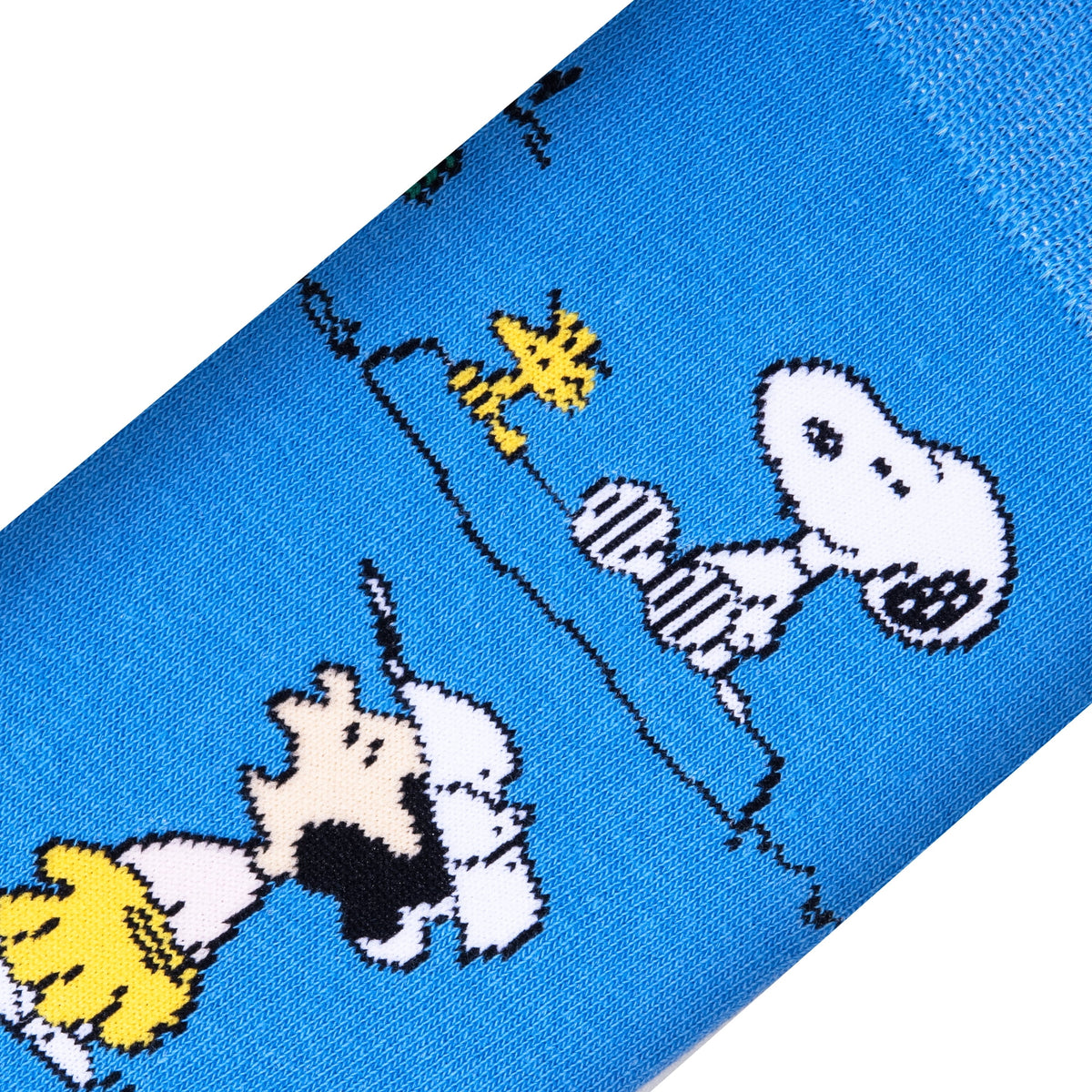 Cool Socks Peanuts Charlie Brown  & The Outdoors Blue Socks Men Crew