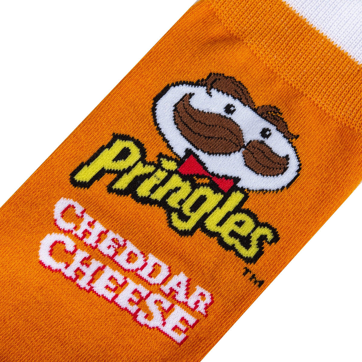 Cool Socks, Pringles Cheddar Cheese Chips, Mens Womens Crew, Funny  Print, Large