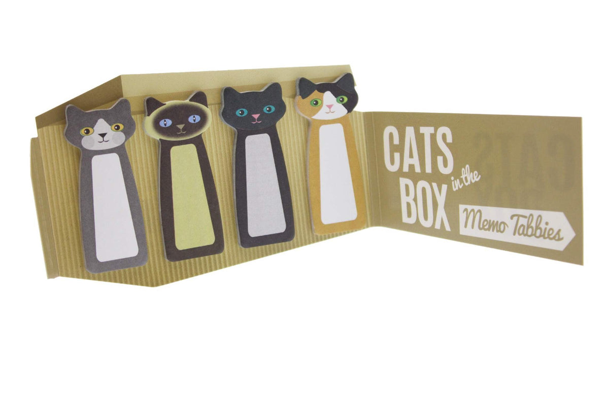 Streamline Imagined Cats in the Box Memo Tabs