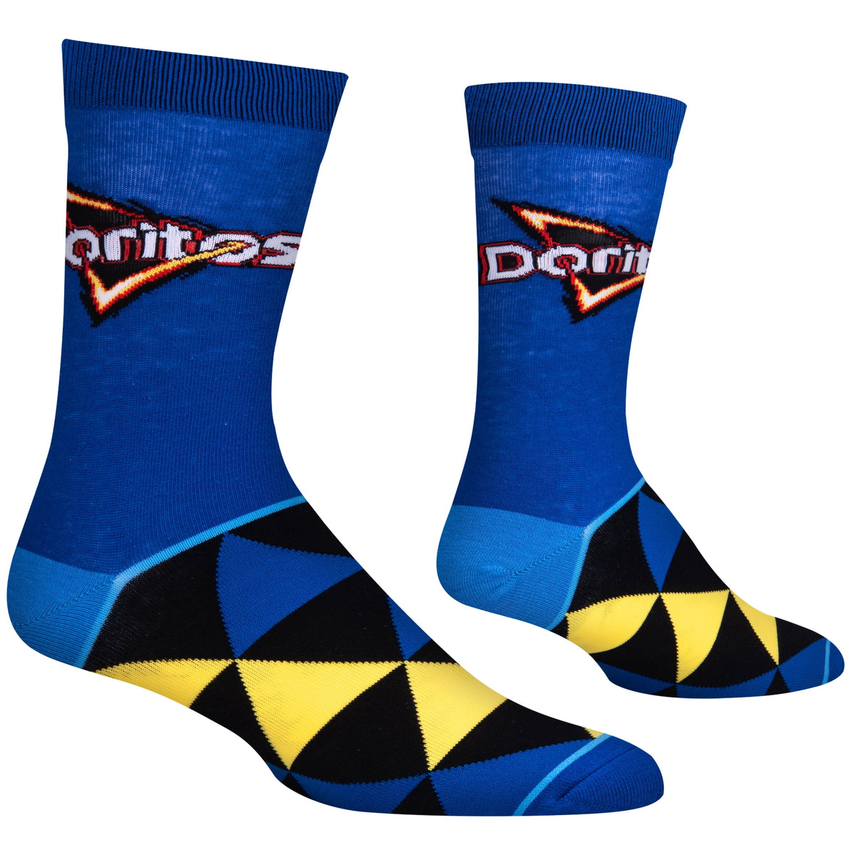 Cool Socks, Men's Funny Graphic Novelty Sock, Doritos Cool Ranch, Adult Large