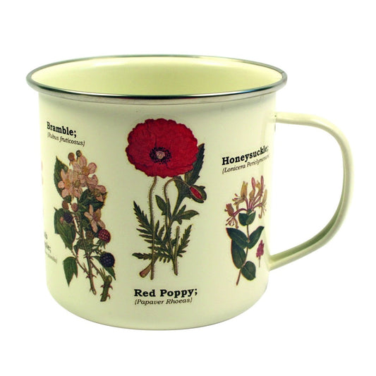 Gift Republic Enamel Wildflowers Mug