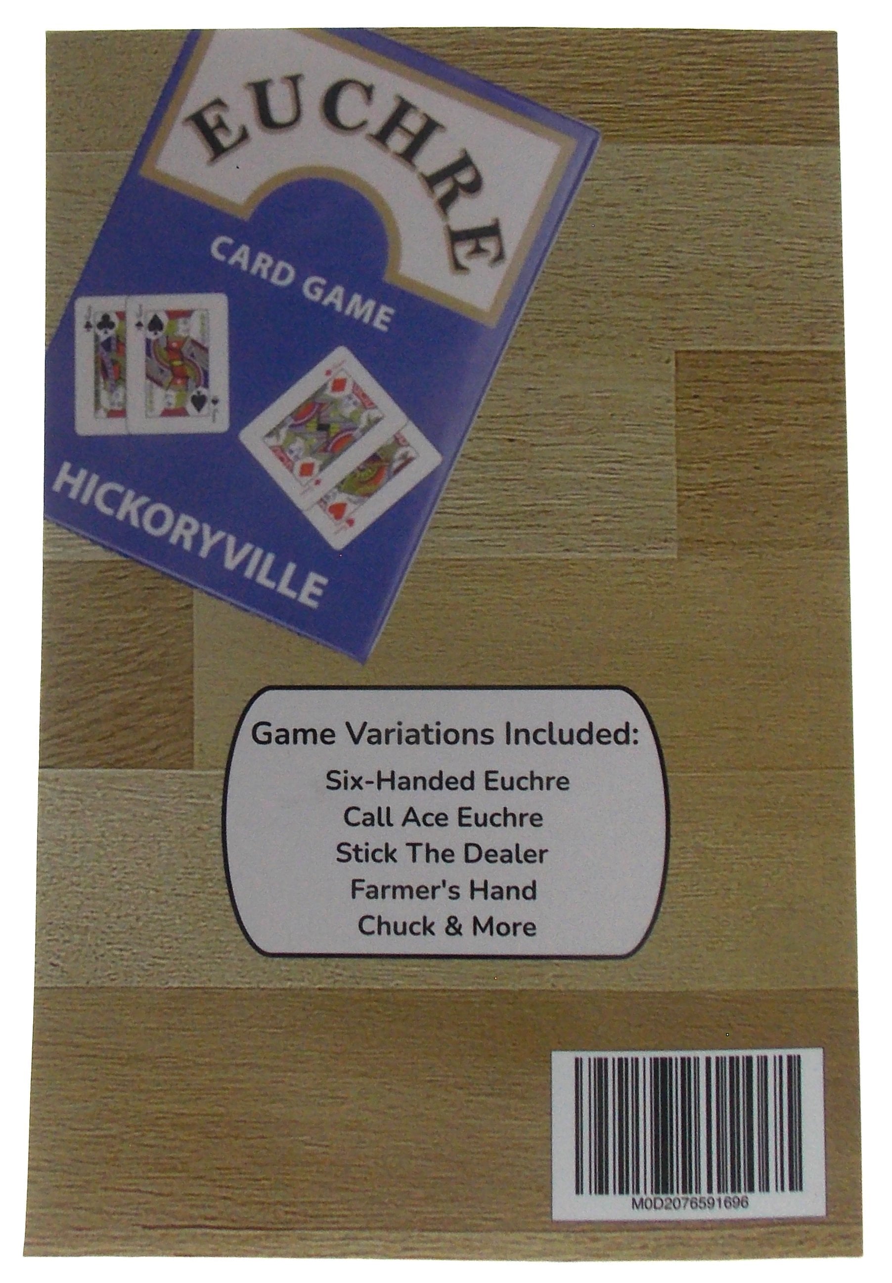 Euchre Score Book: Includes scoring directions & Euchre game variations you can play
