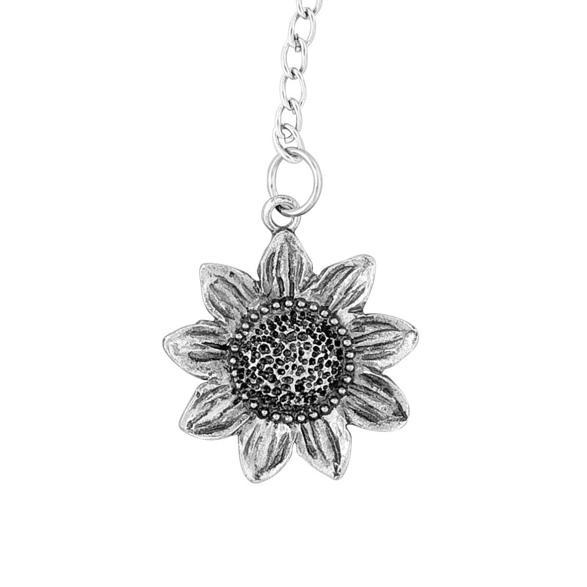 Supreme 18/8 Stainless Steel 2 Inch Mesh Tea Ball Infuser/Tea Interval Diffuser/Tea Strainer Infuser with Zinc Alloy Sunflower Charm for Tea and Everyday Use