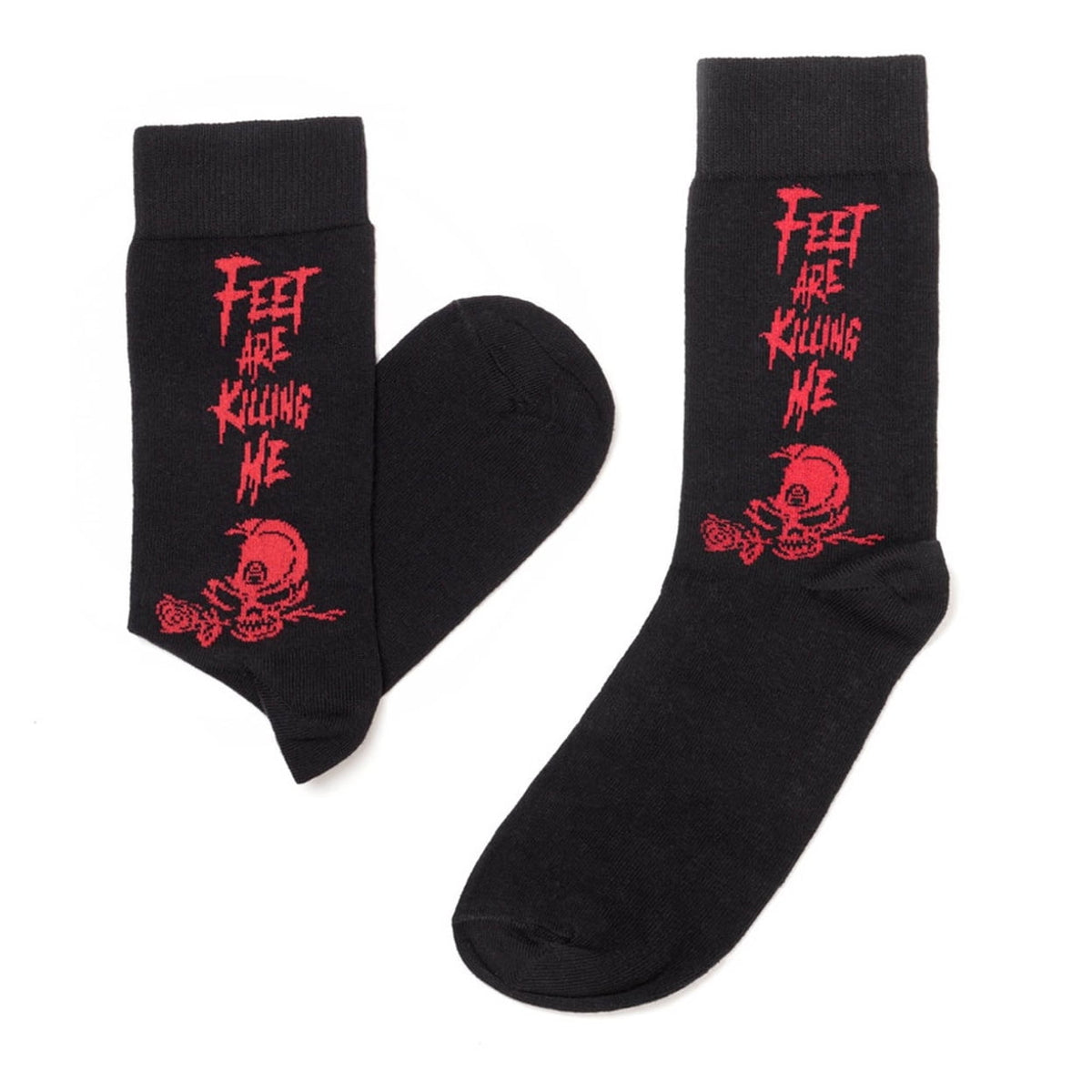 Alchemy Gothic Cotton, Polyamide And Elastane Feet Are Killing Me Socks