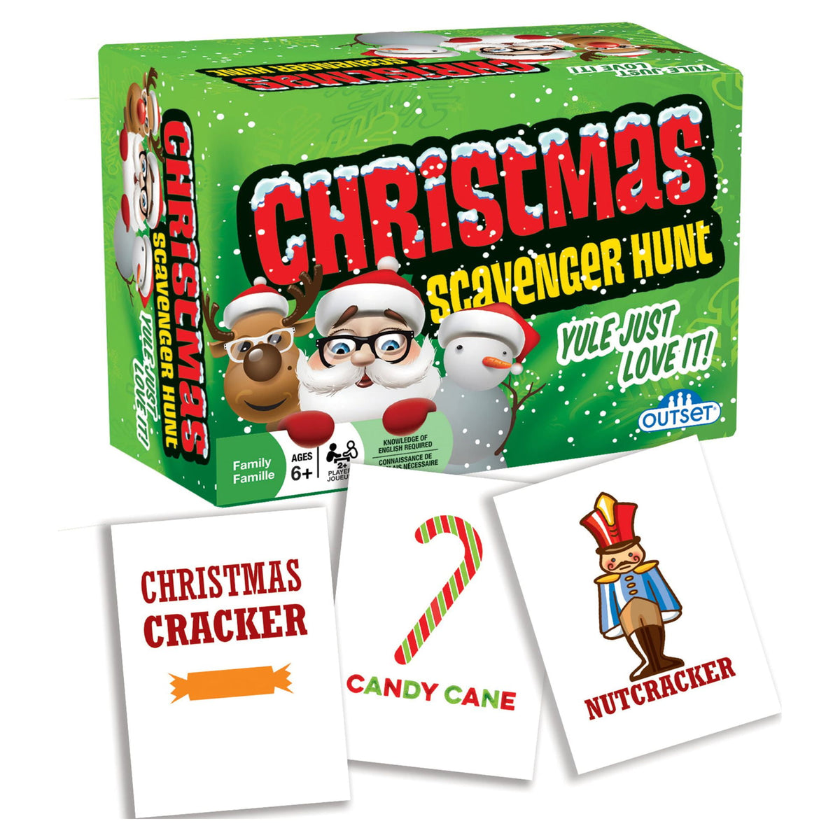 Outset Media Christmas Scavenger Hunt Game - Yule Just Love It!