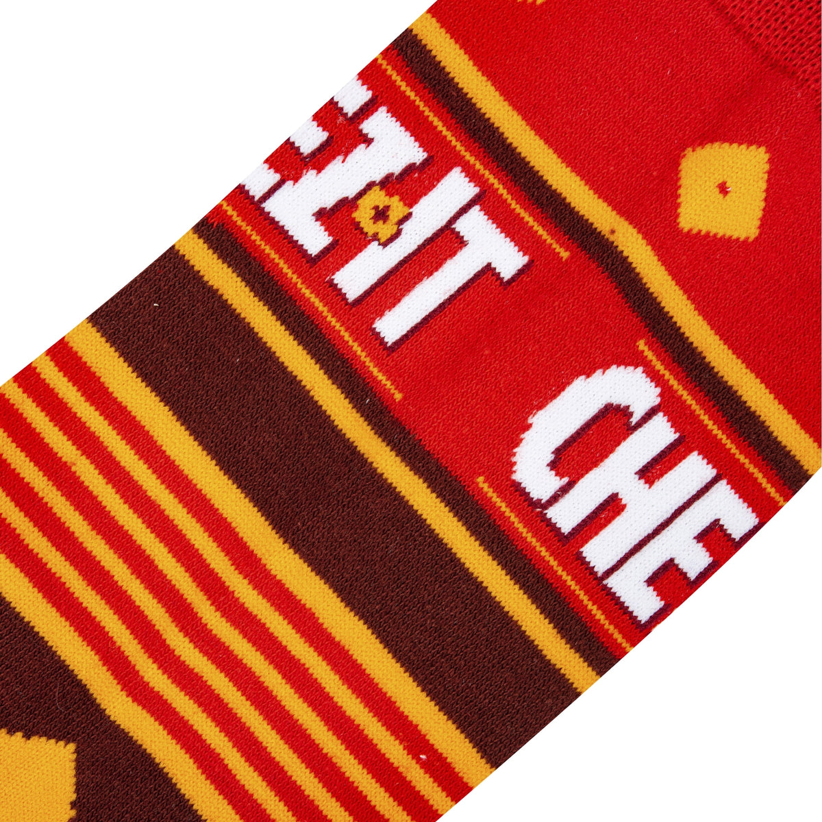 Cool Socks Cheez It Cracker Snack Foodie Crew Socks, Size Medium